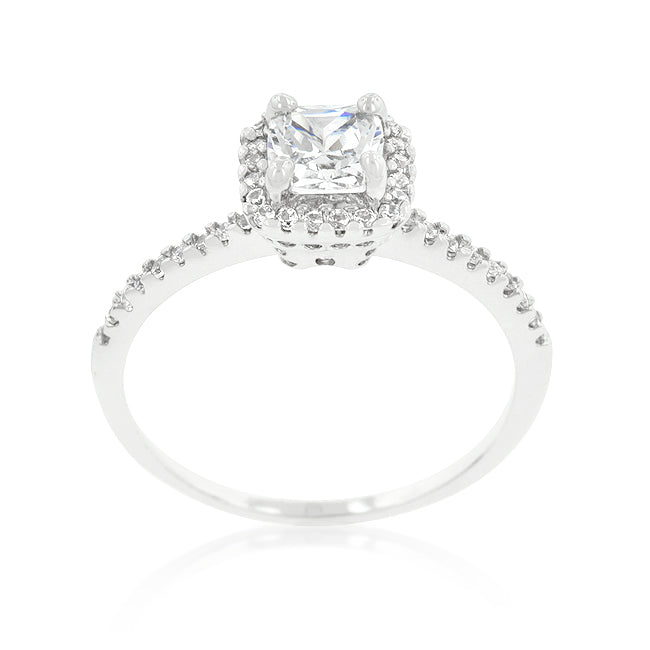 Princess Cut Halo