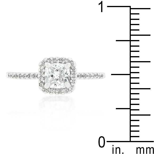 Princess Cut Halo