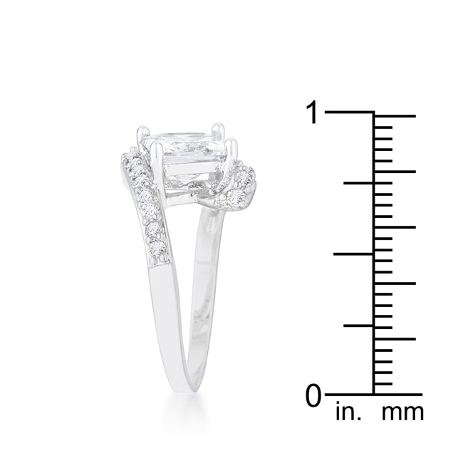 Caroline 2.3ct Rhodium Statement