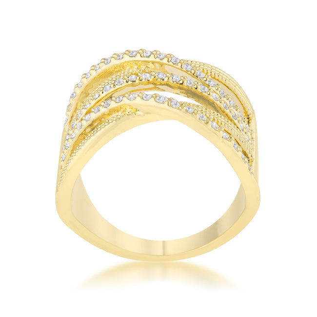 Greta 0.57ct 14k Gold Wide
