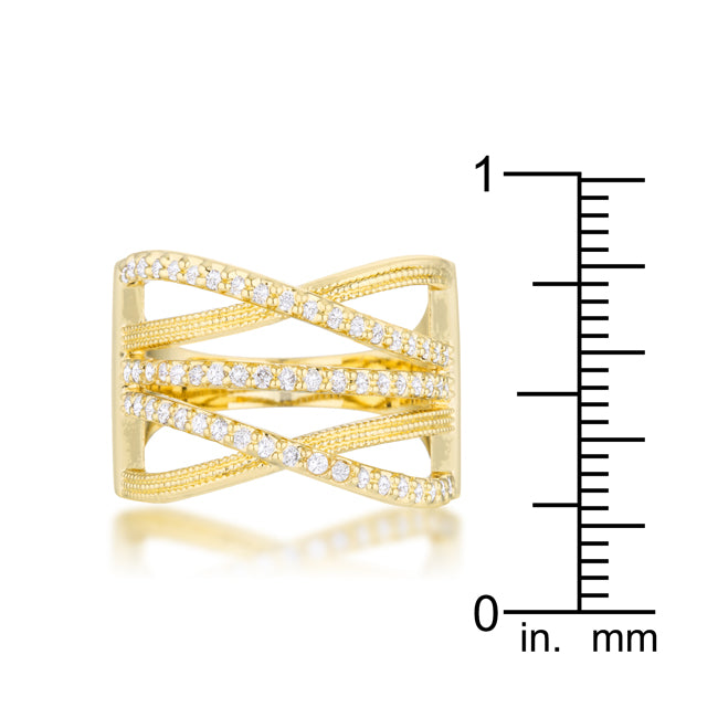 Greta 0.57ct 14k Gold Wide