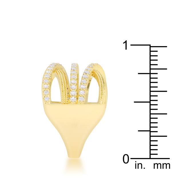 Greta 0.57ct 14k Gold Wide