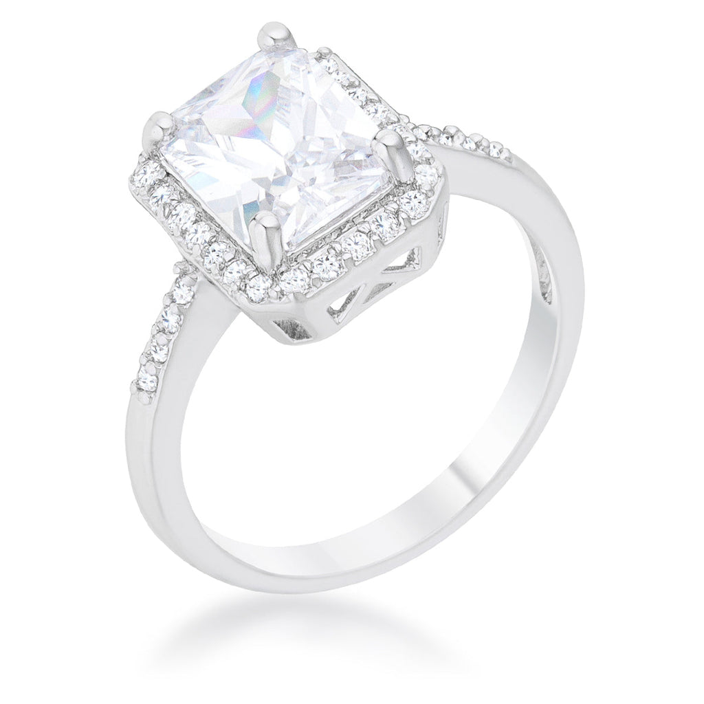 Ariana 2.95ct Rhodium Classic