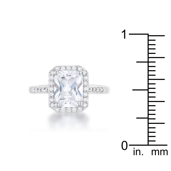 Ariana 2.95ct Rhodium Classic