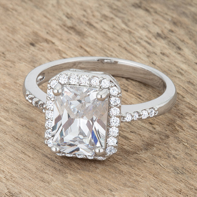 Ariana 2.95ct Rhodium Classic