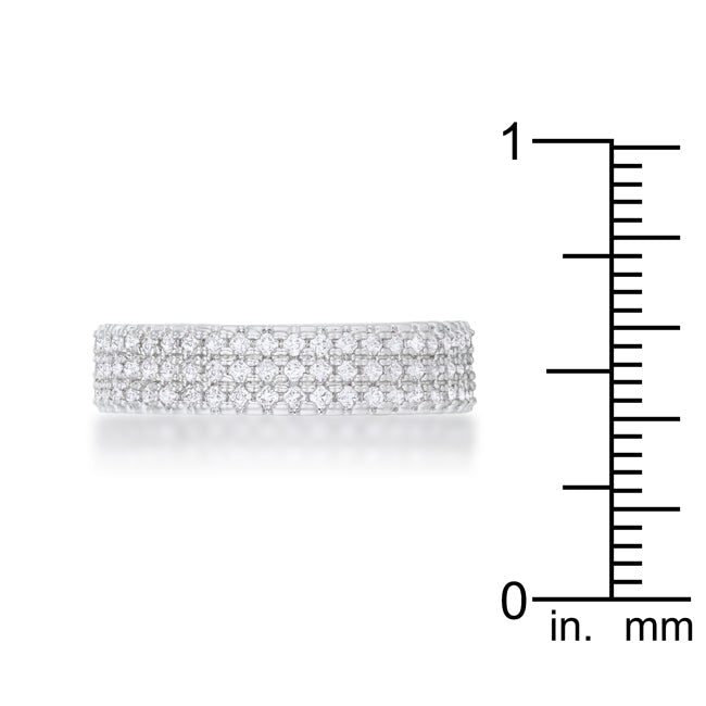 Chare 1.3ct Rhodium Classic