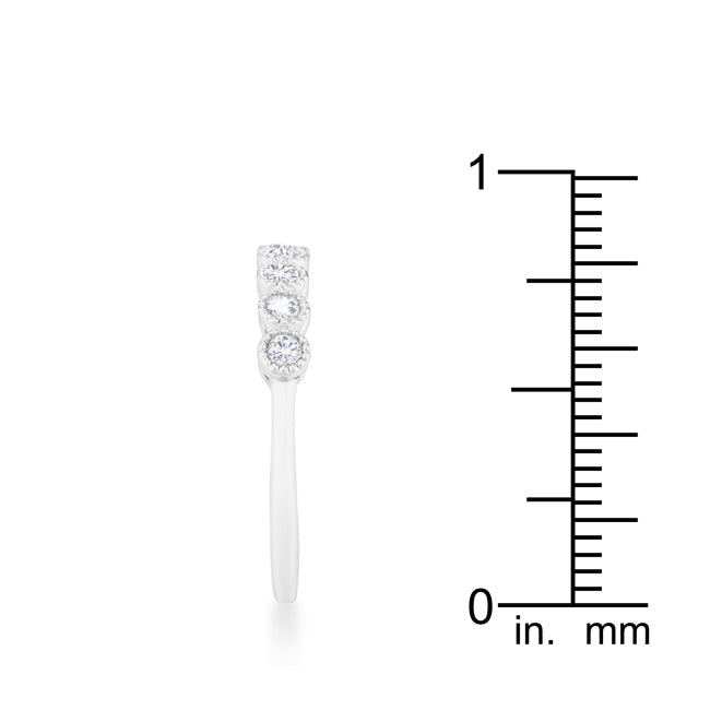 Bea 0.27ct Rhodium Delicate