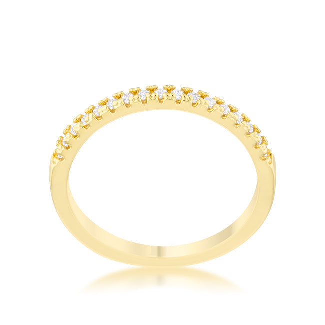 Rina 0.11ct CZ 14k Gold Delicat