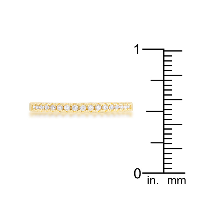 Rina 0.11ct CZ 14k Gold Delicat