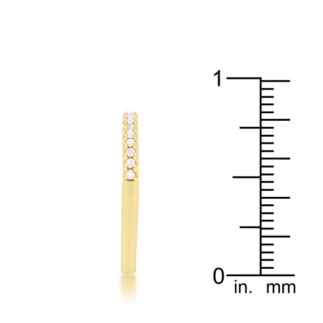 Rina 0.11ct CZ 14k Gold Delicat